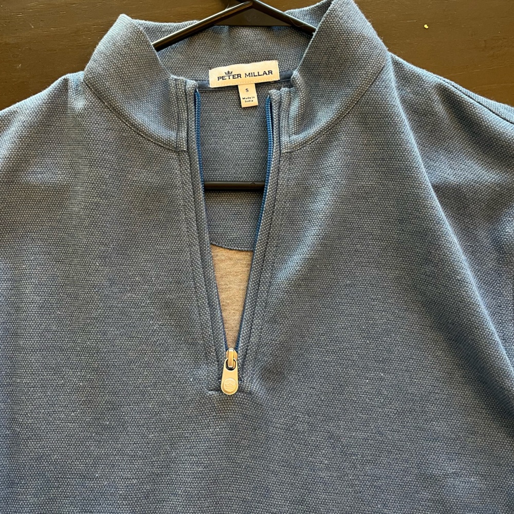COPY - Peter Millar quarter zip pullover